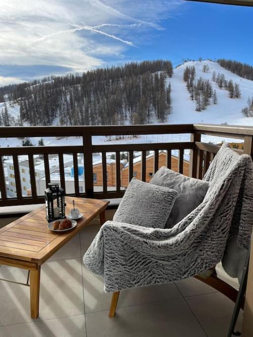 Appartement Terrasse vue sur les pistes - B&B Péone
