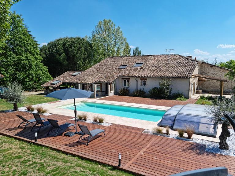 Logement de charme en campagne girondine: le Domaine de Mongeret - Chambres d'hôtes Pondaurat
