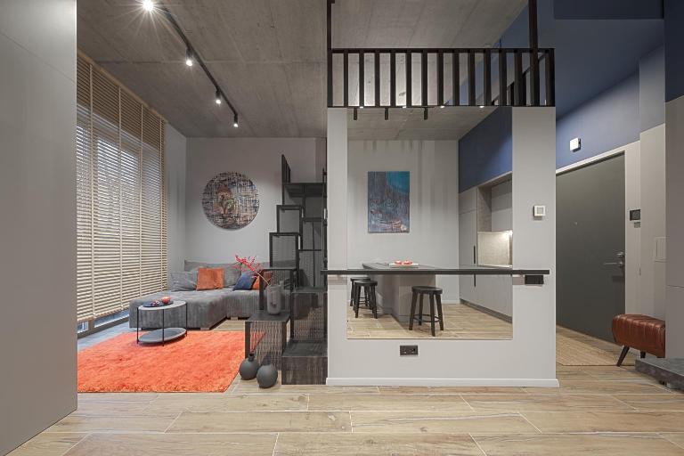 IVIS House Modern Apartment in Vilnius Old Town with balcony - Chambres d'hôtes Vilnius
