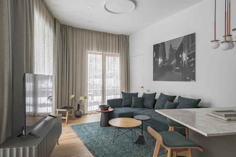 IVIS House - Spacious Apartment with Terrace, Vilnius Old Town - B&B Vilnius
