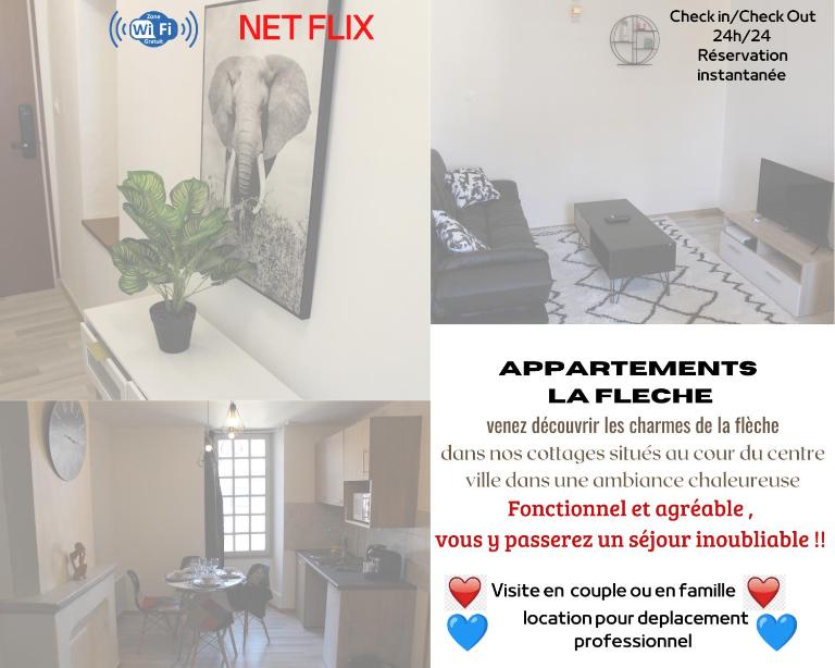 LES COTTAGES DU PRYTANEE - Chambres d'hôtes La Flèche