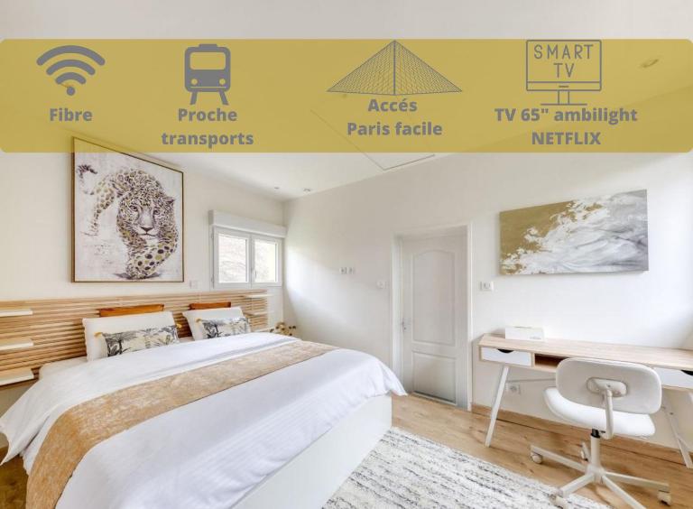 Gold&Silver Quiet House Pro-Family - B&B Ivry-sur-Seine