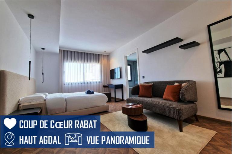 Penthouse haut standing avec vue panoramique - Bed and Breakfast Rabat