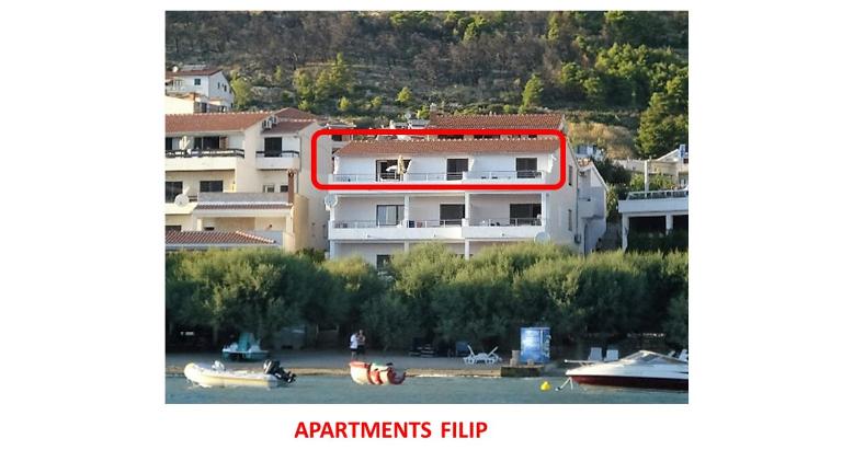 Beachfront Filip Apartment - B&B Omiš