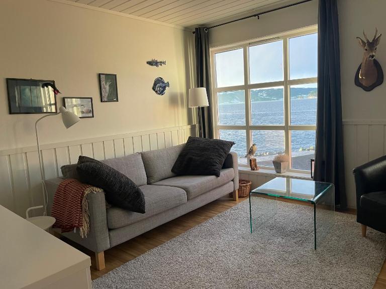 Spacious apartment with view over the trondheimfjord - B&B Vangshylla