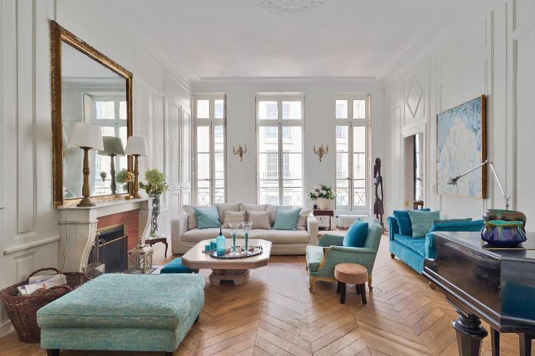 Appartement de luxe 4 étoiles sur Île Saint-Louis - 115 m2 - Calme et spacieux - B&B Paris