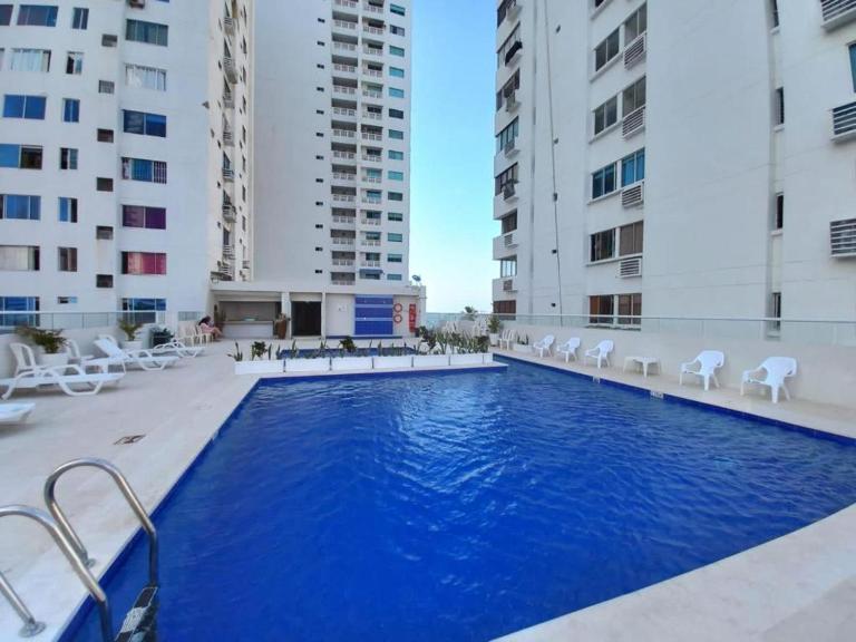 Apto Nacaela-Bocagrande cerca a la playa - B&B Cartagena de Indias