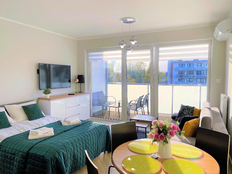 Baltic Comfort SPA Apartment - FREE swimming pool, saunas & fitness - Kasprowicza 20 - Ferienwohnung Kolberg