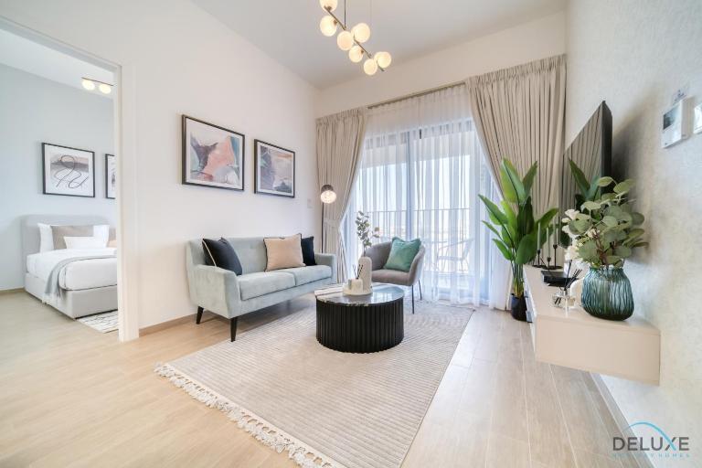 Serene 2BR at The Nook Wasl Gate Jebel Ali by Deluxe Holiday Homes - Ferienwohnung Dubai