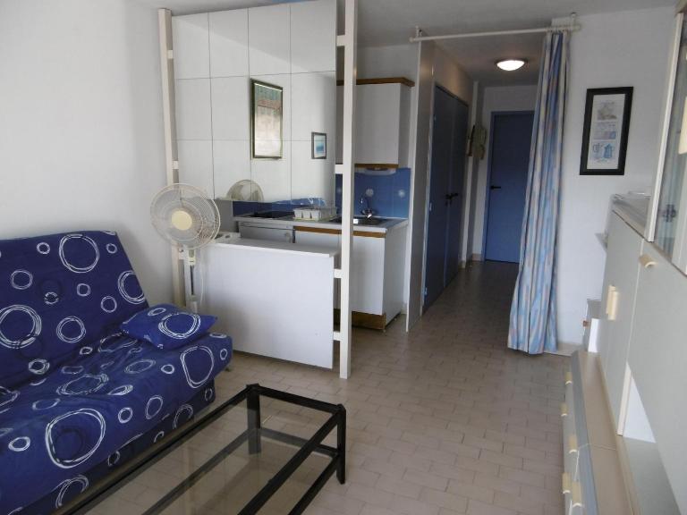Appart 30m² 5 pers, vue marina, parking privé - FR-1-472-166 - B&B Sète