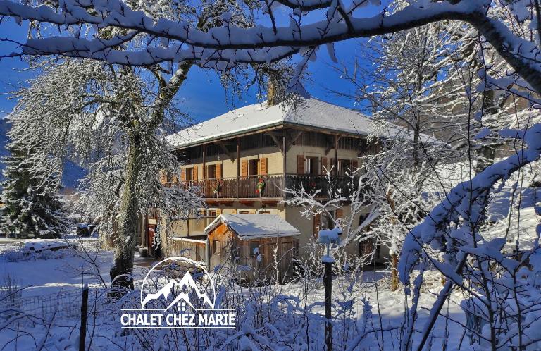 Appartement dans chalet 5 chambres 130 m2 centre village - B&B Montriond