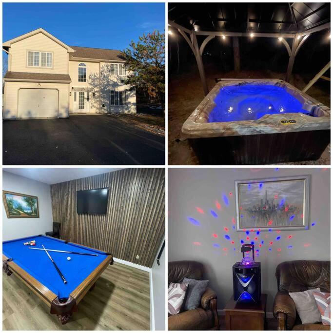 Quiet Private House w Hot Tub/Fire pit/Games - B&B Blakeslee