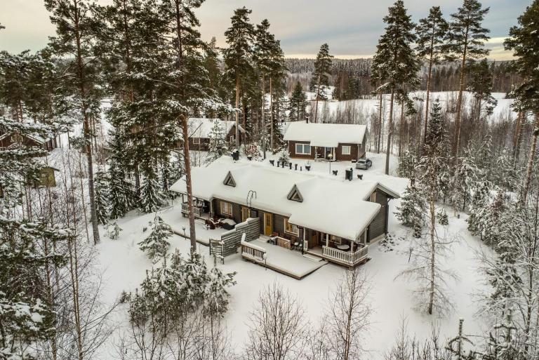 Himos Huili 2 Incl Terrace, WiFi, Sauna, - B&B Himos