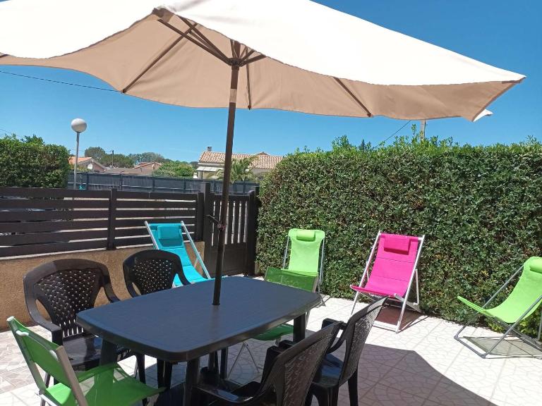 T2 Cabine avec Terrasse et Parking, 4 pers - FR-1-701-22 - Ferienwohnung Valras-Plage