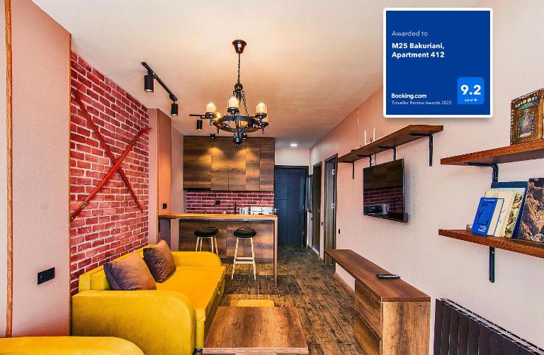 M25 Bakuriani, Apartment 412 - Chambres d'hôtes Bakuriani