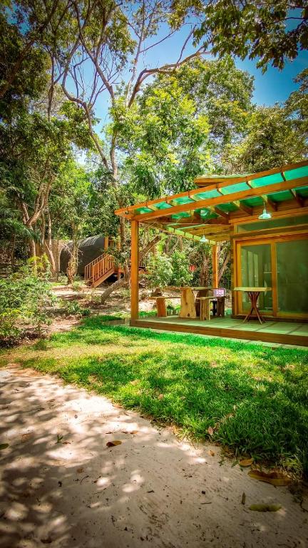 Alquimia Zen IGLUs de eucalipto na Reserva Aruá - B&B Praia do Forte