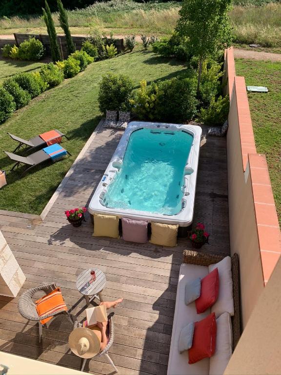 Domaine de la Durantie - Villas avec Spa de nage - B&B Castelnau-de-Montmiral