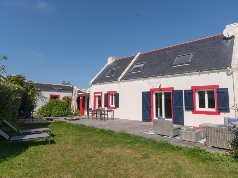 Maison rénovée proche plage avec jardin et terrasse - FR-1-418-29 - Ferienwohnung Sauzon