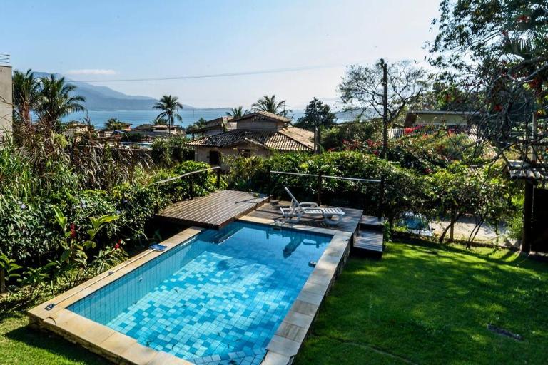 llhabela incrível vista e piscina - Ferienwohnung Ilhabela