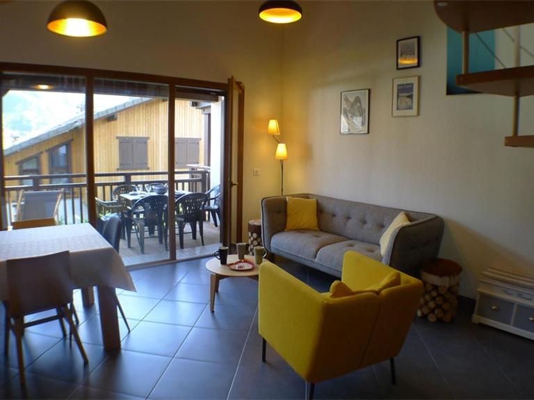 Duplex Moderne au Centre avec Balcon, 6 Pers. - FR-1-629-13 - B&B Samoëns