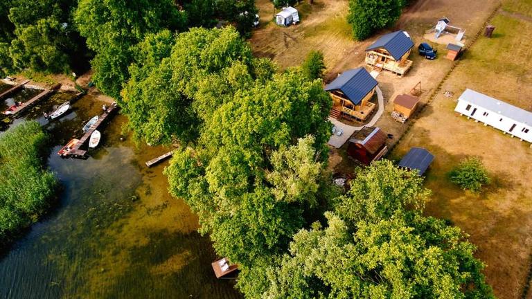 SŁODKA WODA NIEBIESKI Domek - B&B Lubieszewo