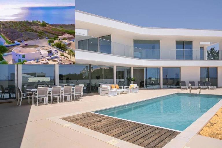 Ocean view Architectural Modern Villa - B&B Burgau