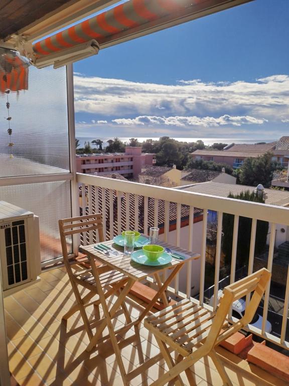 Studio Tout à Pied - Vue Sur Mer - Ferienwohnung Saint-Aygulf