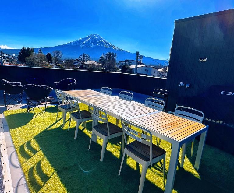 ヴィラ山間堂Panorama Villa BBQ Bonfire Fuji view Annovillas Sankando - Ferienwohnung Fujikawaguchiko