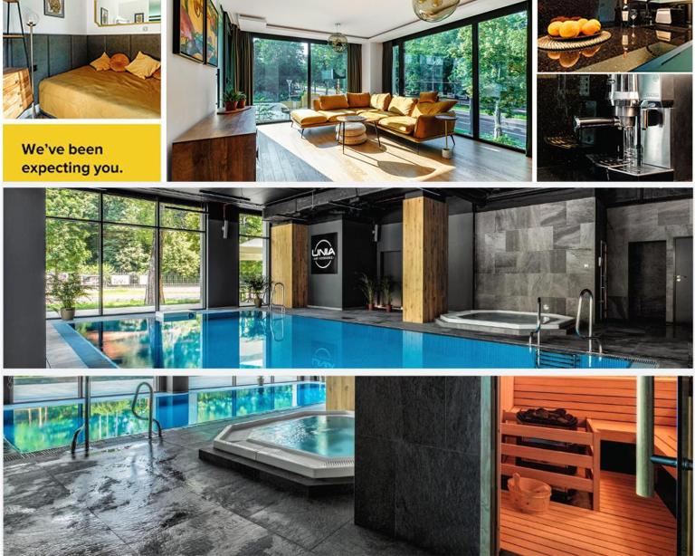 SASKI apartament PREMIUM Unia Art Residence HOME & SPA CENTER "best view" - B&B Lublin