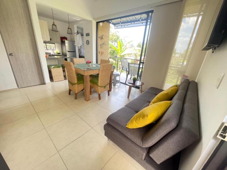 G308-Hermoso Apartamento en la Tebaida,en condominio campestre - Ferienwohnung La Tebaida