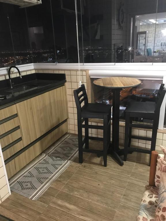 Apartamento alto padrão Praia Grande SP - Chambres d'hôtes Praia Grande