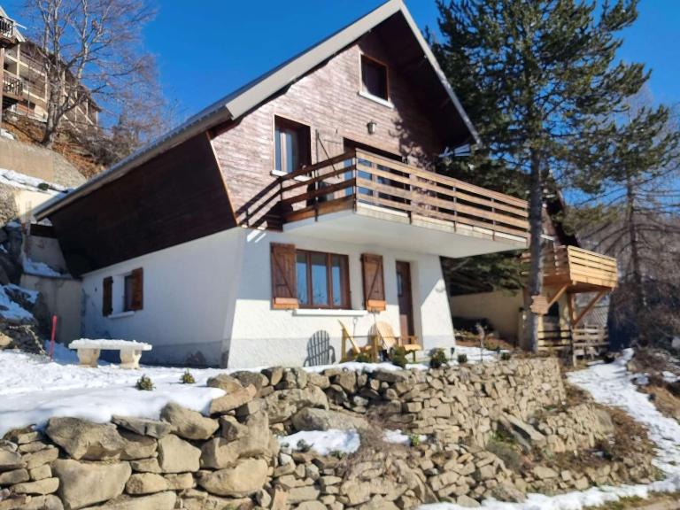 Appartement au RDC d'un Chalet - Proche Ski/Randonnées - Terrasse Sud - 4 pers - FR-1-393-150 - Ferienwohnung Saint-Michel