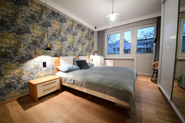 4 Pokoje, Oddzielne biuro do pracy, Kominek, Klimatyzacja, Idealne dla Rodzin z dziećmi, Przy Parku na Wyspie - Ferienwohnung Piła