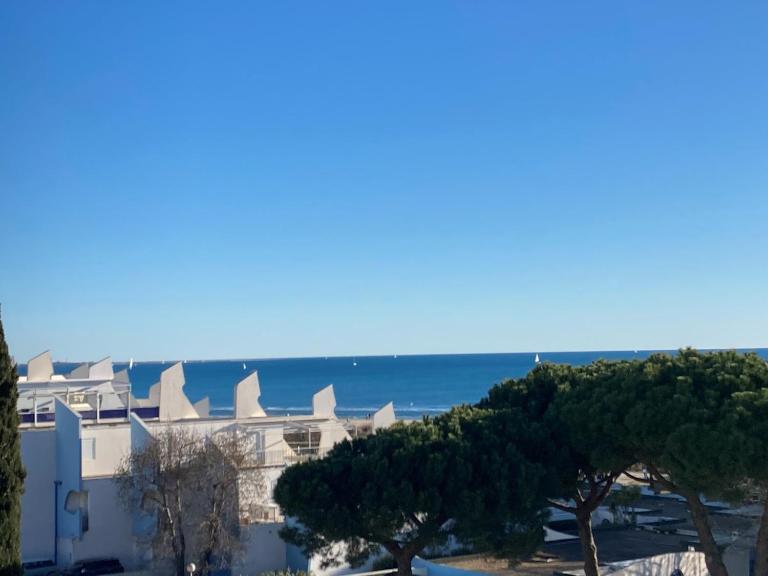 Etoile dorée, vue mer, plage, clim, commerces, 3 étoiles - Ferienwohnung La Grande-Motte