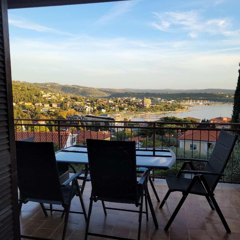 Panoramic view near the beach in Portotož+P - B&B Portorož