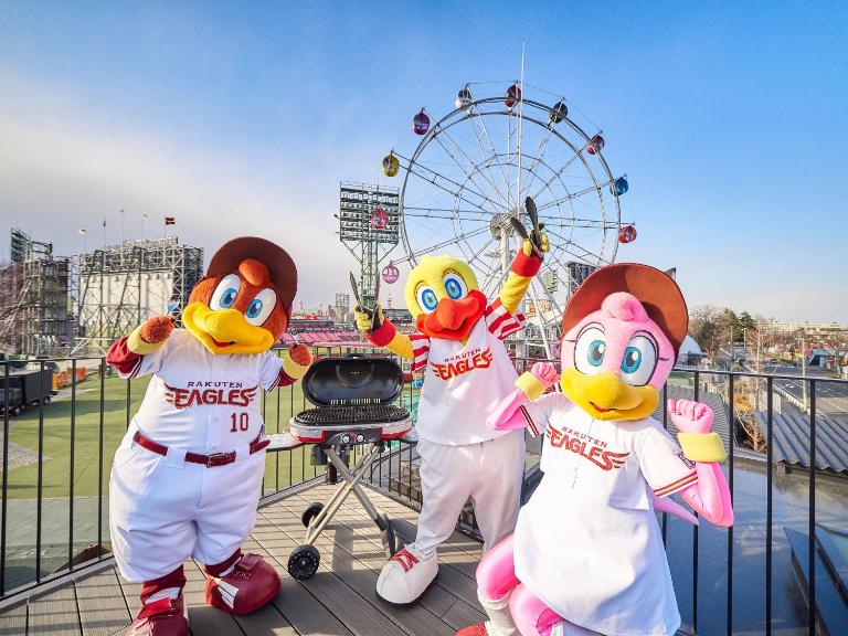 Rakuten STAY x EAGLES 201 with Roof balcony - B&B Sendai