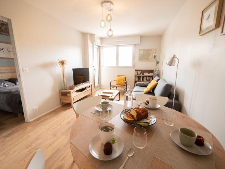 Apt 2/4 pers. Arcachon + Parking / Le Perchoir - B&B Arcachón