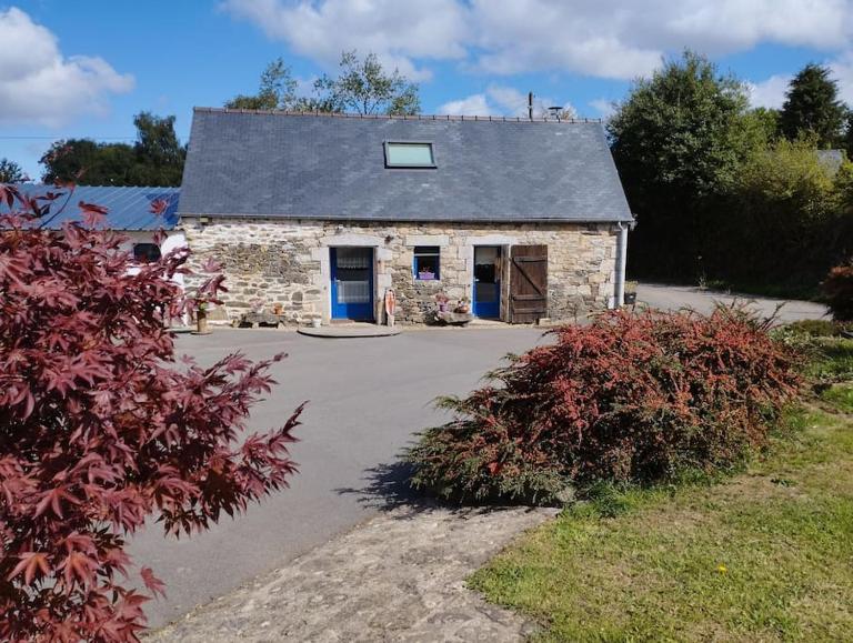 Charmante longère près des côtes Finistériennes - Bed and Breakfast Plouégat-Guérand