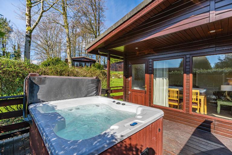 Birch Lodge 12 with Hot Tub - Bed and Breakfast Newton Stewart