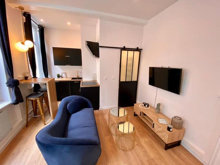 Charmant studio hypercentre - proximité gares - B&B Lille