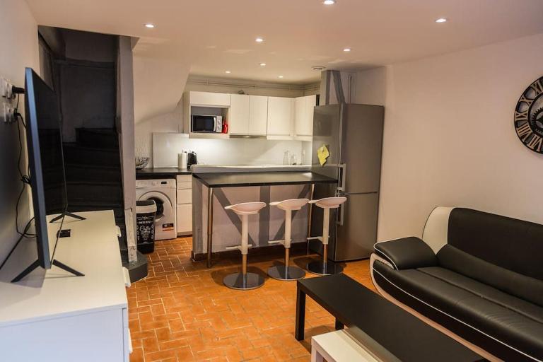 Maison de ville calme Rouen St.Paul 2ch proche CHU - Ferienwohnung Rouen