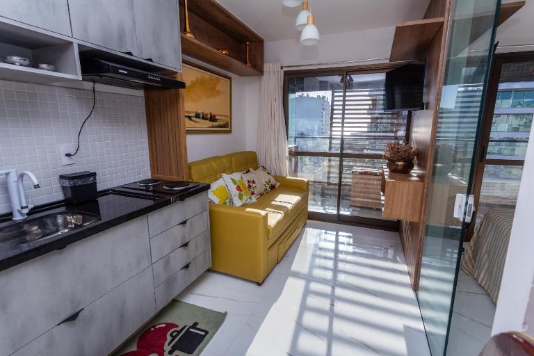 Carnival Vista Mar Studio Smart Farol da Barra - Ferienwohnung Salvador