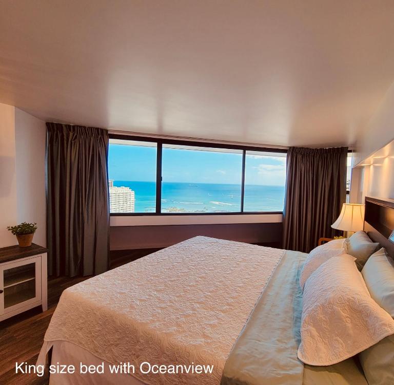 Waikiki High-rise sea view free parking - B&B Honolulu