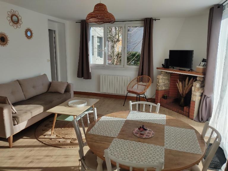 Le Crotoy plage Baie de somme appartement l'Avocette - Ferienwohnung Le Crotoy