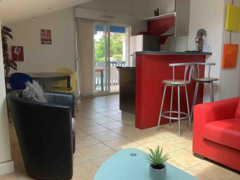 Bidart côte basque T3 250 mètres de la plage 3*** - B&B Bidart
