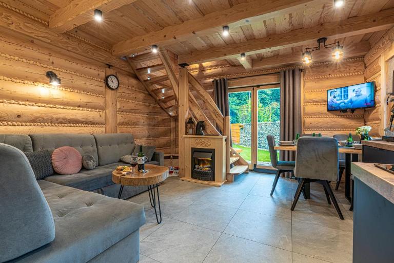 Apartamenty w Lipowskiej Chacie - jacuzzi i sauna - Bed and Breakfast Ustroń