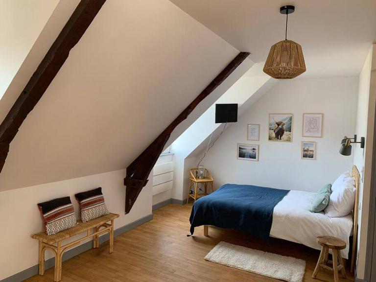 Studio un cocon à la campagne 2eme étage - Ferienwohnung Saint-Samson-sur-Rance