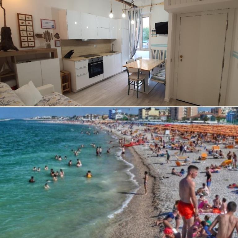 casa vacanza fronte mare Fano Sassonia 2 - B&B Fano