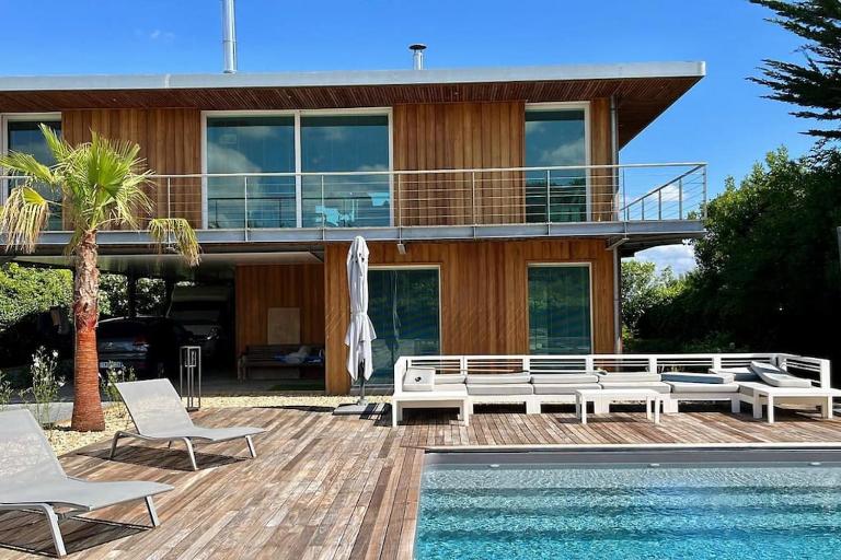 Madère - Villa, piscine privée, splendide vue Bassin d'Arcachon - Chambres d'hôtes Gujan-Mestras