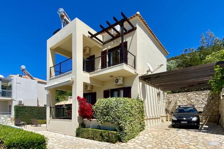 Villa Seashell, Private Pool and Magnficent View - B&B Ravdoúcha